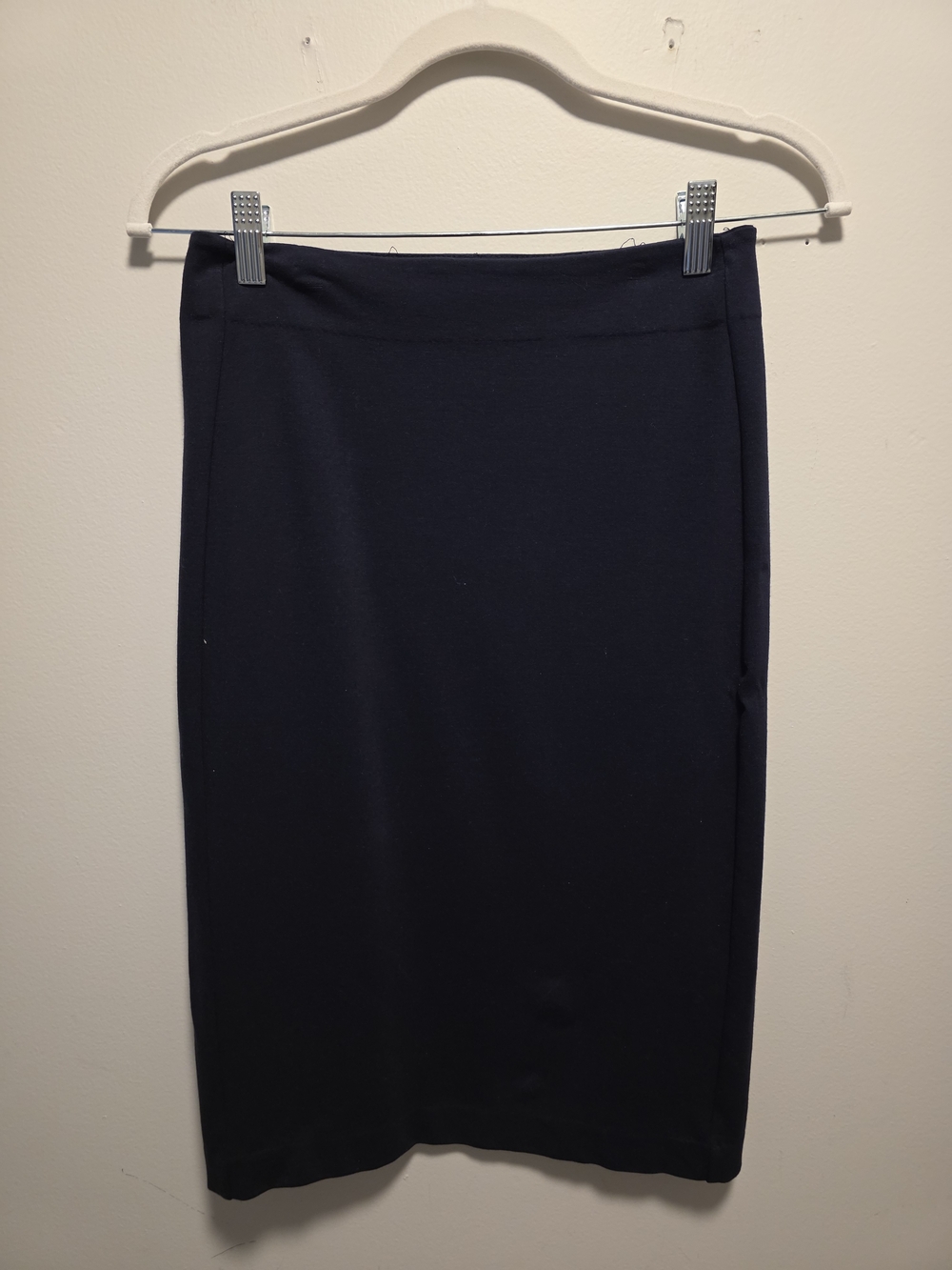 T Tahari Classic Navy Pencil Skirt